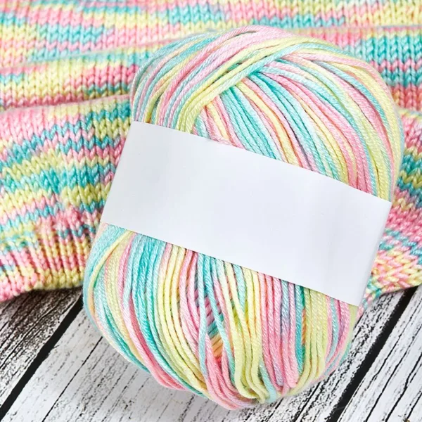 Baby Color Yarn – 6-Ply, 50g, 9 Colors