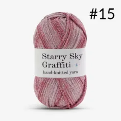 Starry Graffiti Handcrafted Yarn - #15