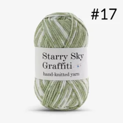 Starry Graffiti Handcrafted Yarn - #17