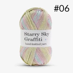 Starry Graffiti Handcrafted Yarn - #06