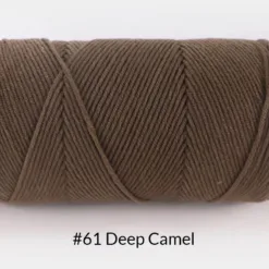 Milk Cotton Yarn – 5-Ply, 200g, 62 Colors - #61 Deep Camel