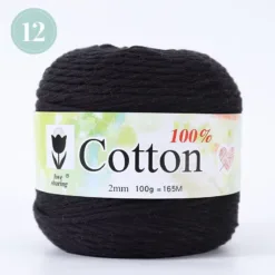 16-Ply Pure Cotton Yarn - #12
