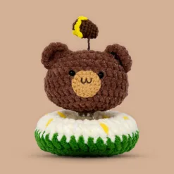 Donut Swing Crochet Kit - Bear