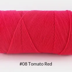 Milk Cotton Yarn – 5-Ply, 200g, 62 Colors - #08 Tomato Red