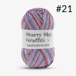 Starry Graffiti Handcrafted Yarn - #21