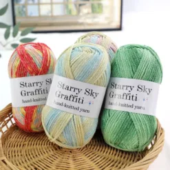 Starry Graffiti Handcrafted Yarn