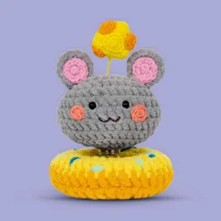 Donut Swing Crochet Kit - Mouse