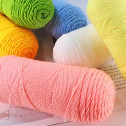 Milk Cotton Yarn – 5-Ply, 200g, 62 Colors