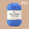 4-Ply Hand-Knitting Yarn – 50g, 120m, 99 Colors