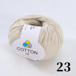 8-Ply Pure Cotton Yarn - #23 Beige