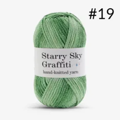 Starry Graffiti Handcrafted Yarn - #19