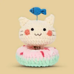 Donut Swing Crochet Kit - Cat
