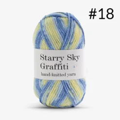 Starry Graffiti Handcrafted Yarn - #18