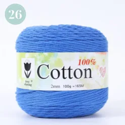 16-Ply Pure Cotton Yarn - #26