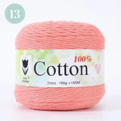 16-Ply Pure Cotton Yarn - #13