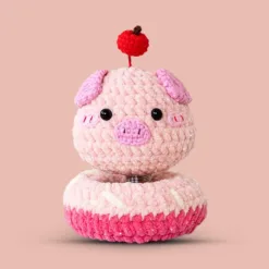 Donut Swing Crochet Kit – 12 Chinese Zodiac Animals - Pig