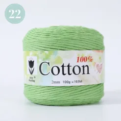 16-Ply Pure Cotton Yarn - #22