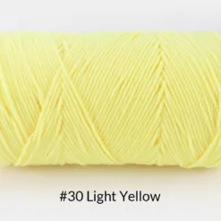 Milk Cotton Yarn – 5-Ply, 200g, 62 Colors - #30 Light Yellow