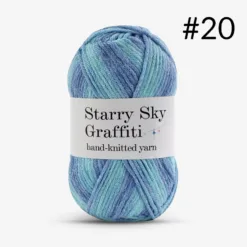 Starry Graffiti Handcrafted Yarn - #20
