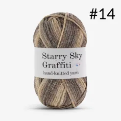 Starry Graffiti Handcrafted Yarn - #14