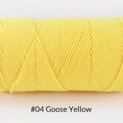 Milk Cotton Yarn – 5-Ply, 200g, 62 Colors - #04 Goose Yellow
