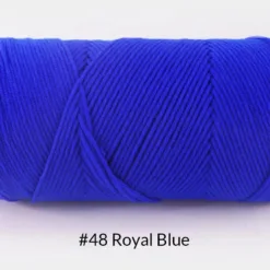 Milk Cotton Yarn – 5-Ply, 200g, 62 Colors - #48 Royal Blue