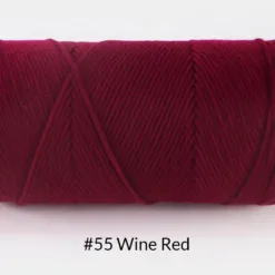 Milk Cotton Yarn – 5-Ply, 200g, 62 Colors - #55 Wine Red