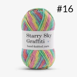 Starry Graffiti Handcrafted Yarn - #16