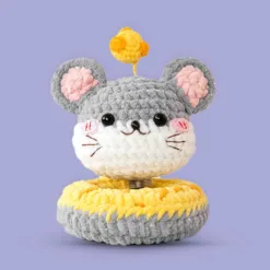 Donut Swing Crochet Kit – 12 Chinese Zodiac Animals - Rat
