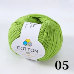 8-Ply Pure Cotton Yarn - #05 Moss Green