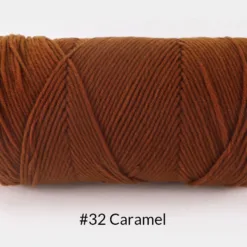 Milk Cotton Yarn – 5-Ply, 200g, 62 Colors - #32 Caramel