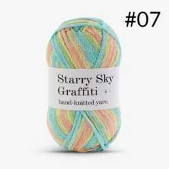Starry Graffiti Handcrafted Yarn - #07