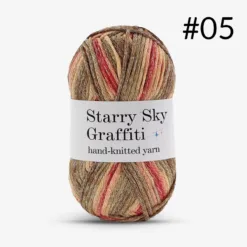 Starry Graffiti Handcrafted Yarn - #05