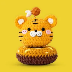 Donut Swing Crochet Kit – 12 Chinese Zodiac Animals - Tiger