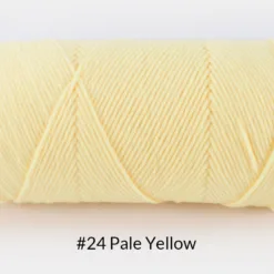 Milk Cotton Yarn – 5-Ply, 200g, 62 Colors - #24 Pale Yellow