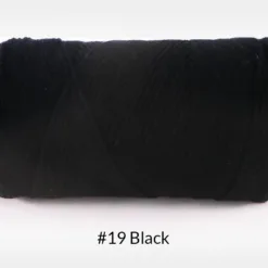 Milk Cotton Yarn – 5-Ply, 200g, 62 Colors - #19 Black