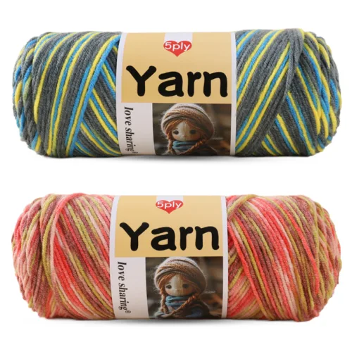 5 Ply Multicolor Gradient Yarn