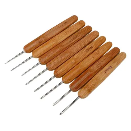 Bamboo Handle Crochet Hook - Image 2