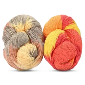 Variegated Hank Wool Yarn