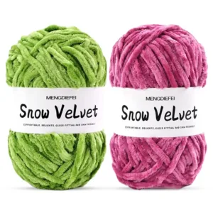 Snow Velvet Solid Color Chenille Yarn