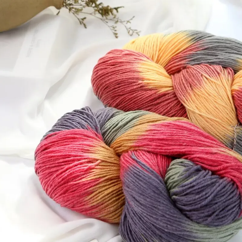 Variegated Hank Wool Yarn - Image 4