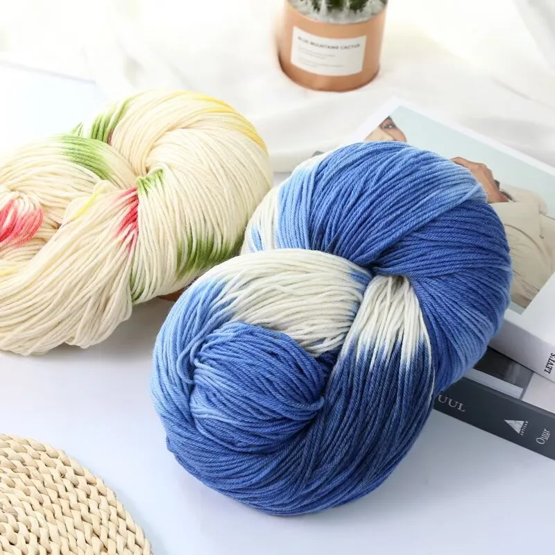 Variegated Hank Wool Yarn - Image 3