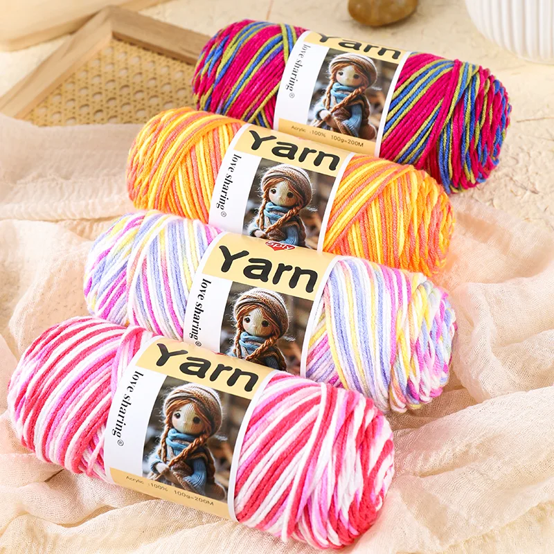 5 Ply Multicolor Gradient Yarn - Image 4