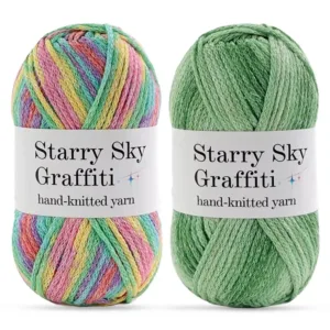 Starry Sky  Graffiti Hand-Knitted Yarn