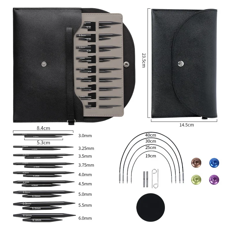 5+8cm Asymmetrical Needle Set - Image 2