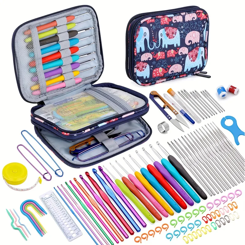 Crochet Hook Set with Case