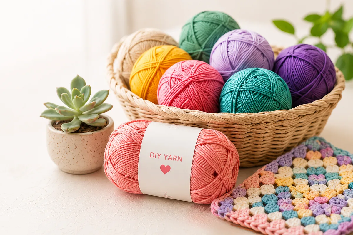 Colorful yarn for every handmade story
